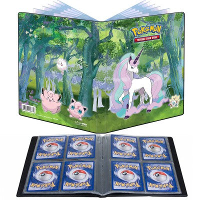 Pokémon - Ultra Pro Portfolio - A5 - 4 Cases Clairière Enchantée - 10 pages de 4 cases (80 cartes recto-verso)