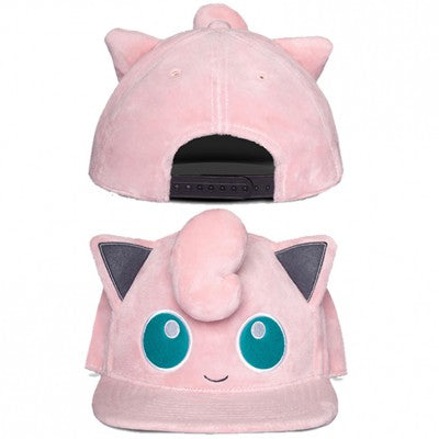 Pokémon - Pokemon Casquette - RONDOUDOU - VERSION PELUCHE