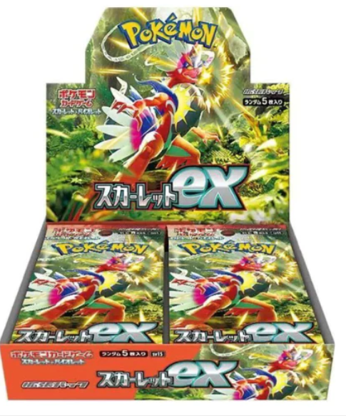 Display Box Pokémon Écarlate EX