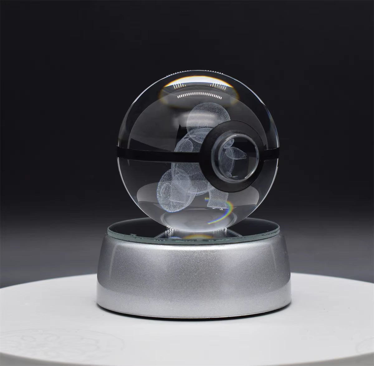 Poké Sphère Cristal 3D – Carapuce Édition Lumineuse
