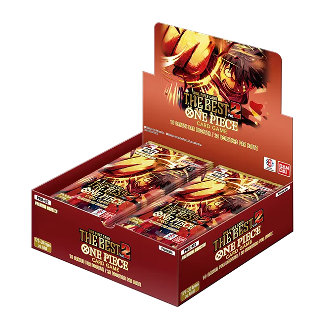 Boite de 20 Boosters One Piece - The Best 2 - OP02 - Boite de 20 Boosters Premium En Français