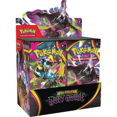 Display 36 Boosters - ME05 Méga-Évolution - Nuit Noire - Boites de 36 Boosters