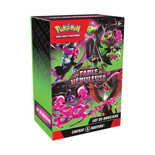 POKÉMON : BUNDLE 6 BOOSTERS EV6.5 FABLE NEBULEUSE (NEUF/SCELLÉ)