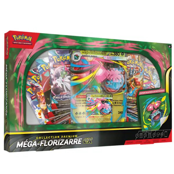 Coffret Premium Pokémon - Méga-Florizarre EX - Français