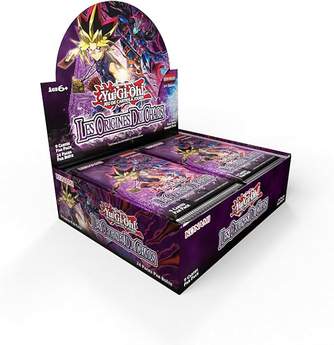 Yu-Gi-Oh! Boite de 24 boosters Display Les Origines du Chaos