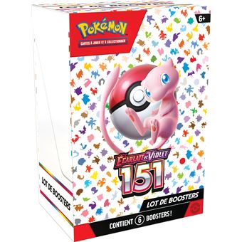 EV3.5 Bundle de 6 boosters Ecarlate et Violet 151