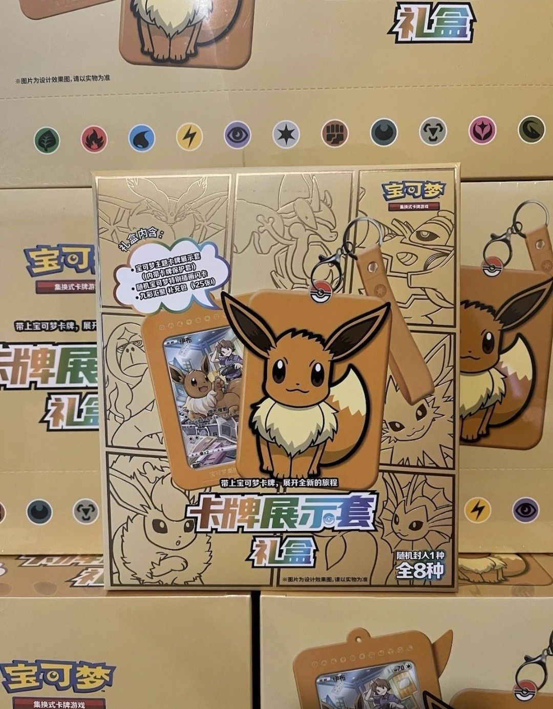 Coffret Porte Carte Évoli