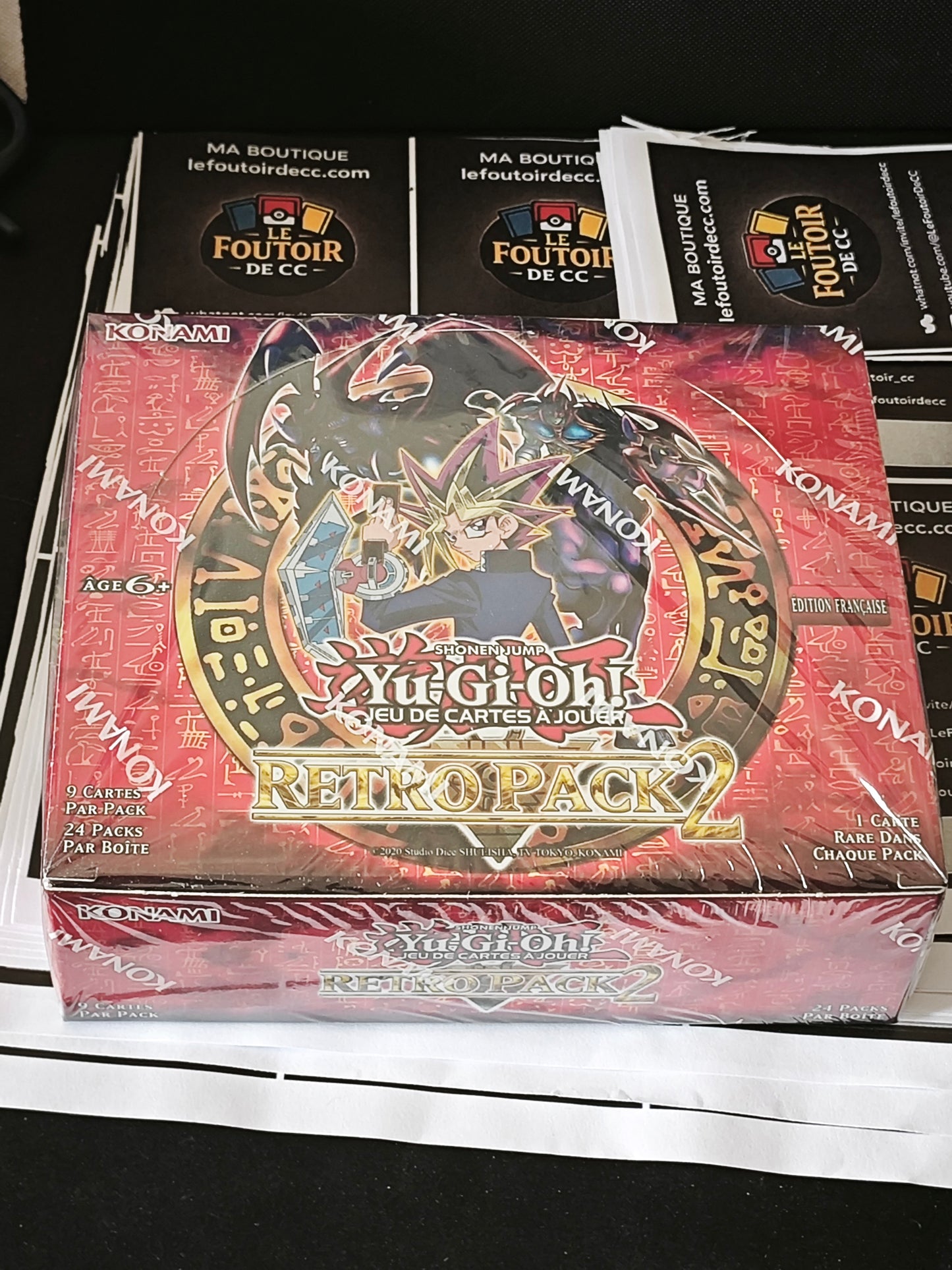 Display Yu Gi Oh Rétro Pack 2
