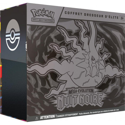 ETB - 9 boosters - Coffret Dresseur d'Elite - ME05 Méga-Évolution - Nuit Noire