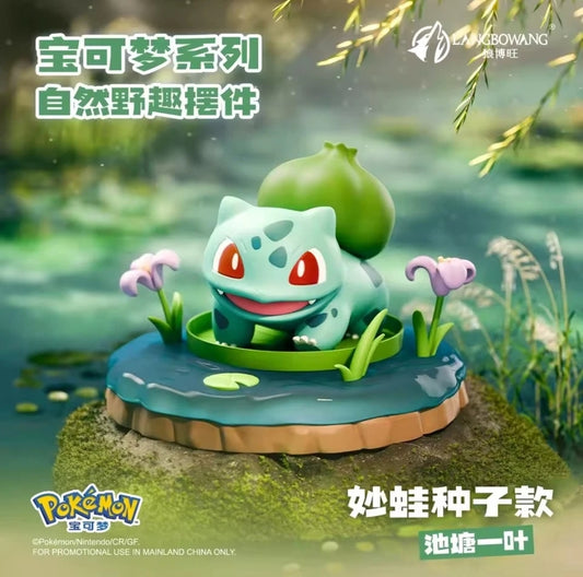 Figurine Pokémon Langbowang - Natural Wildlife - Bulbizarre
