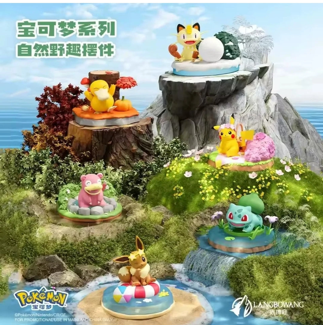 Figurine Pokémon Langbowang - Natural Wildlife - Ramoloss