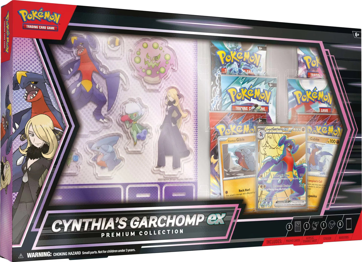Coffret - Collection Premium Pokémon - Carchacrok Ex de Cynthia - FR