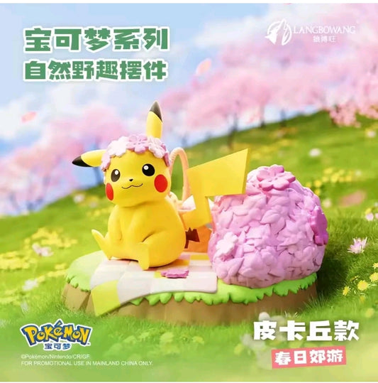 Figurine Pokémon Langbowang - Natural Wildlife - Pikachu