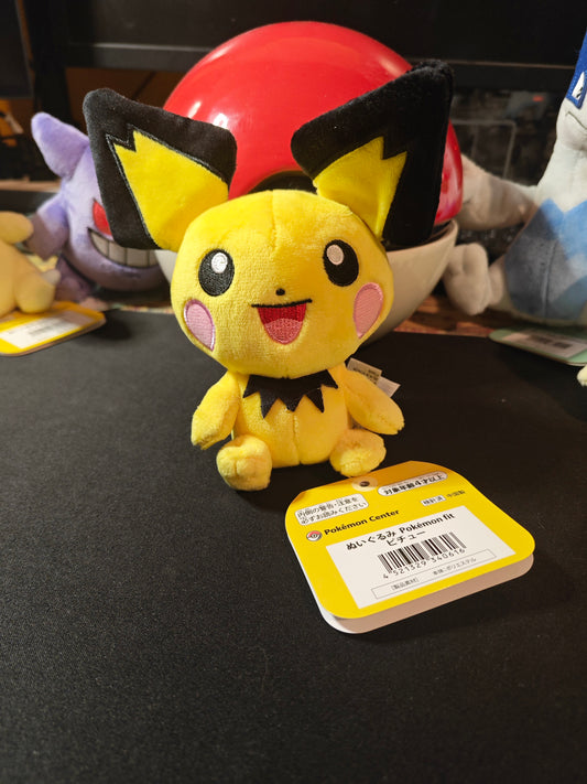 Peluche pokémon center officiel Pichu